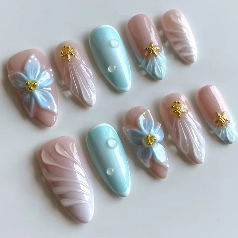 Chic Cat's Eye Nail Set