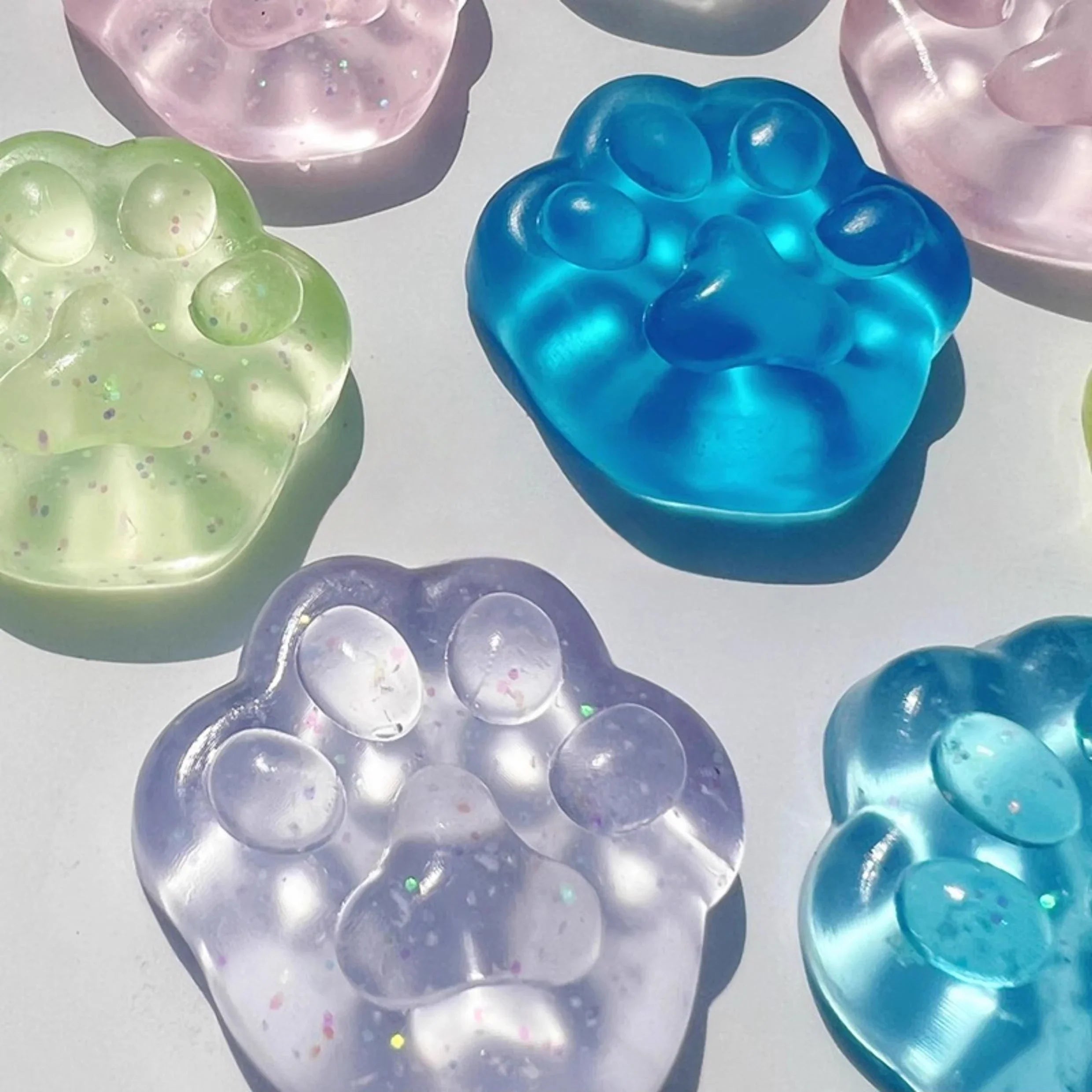 Cute Cat Paw Stress Toys