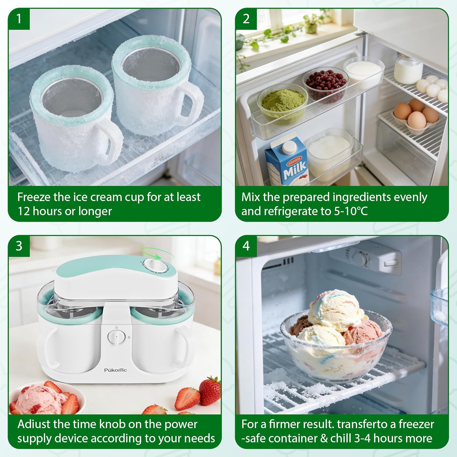 Homemade Delight Ice Cream Maker