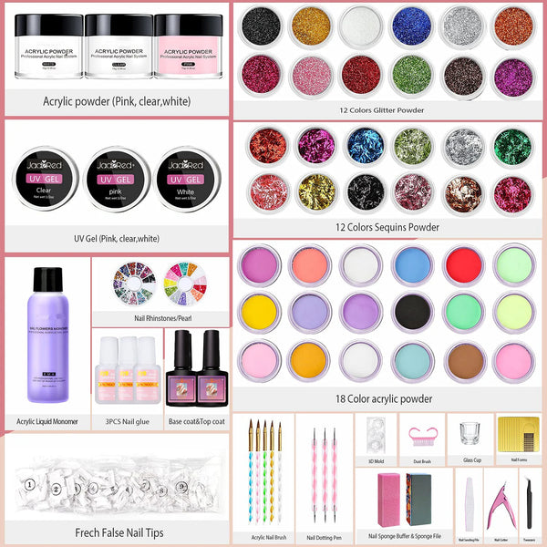 Complete Acrylic Nail Art Kit