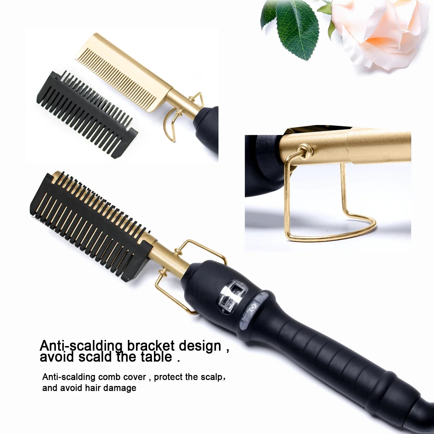 Magic Glide Hot Comb