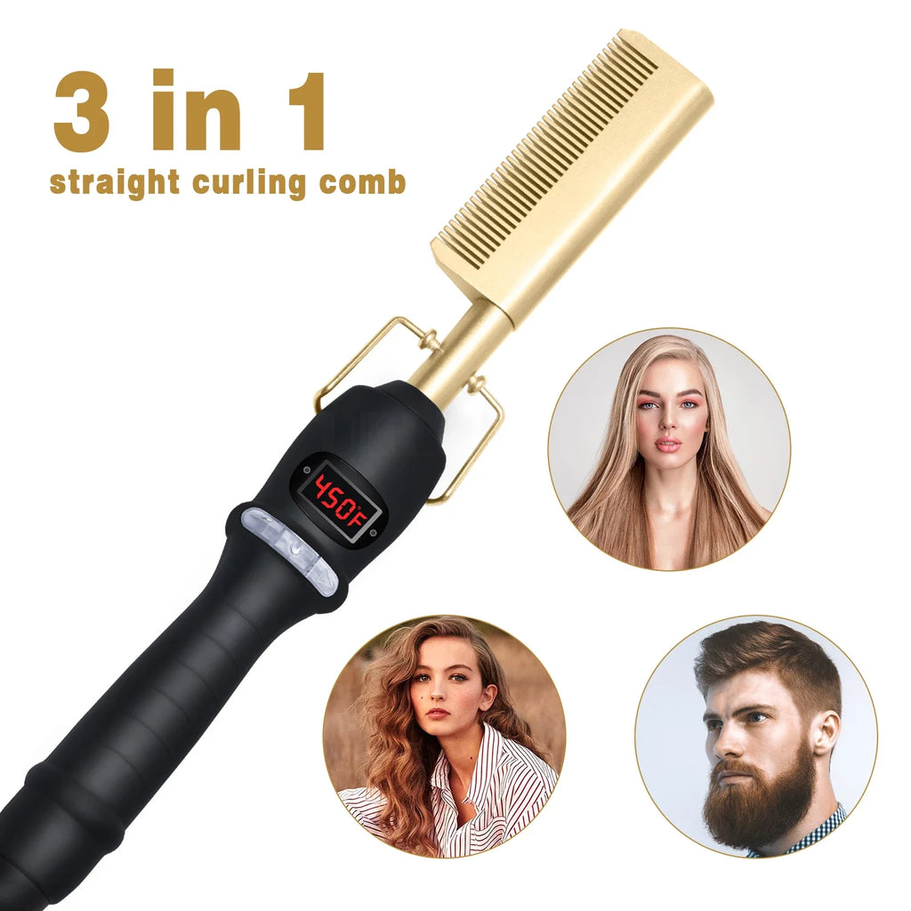 Magic Glide Hot Comb