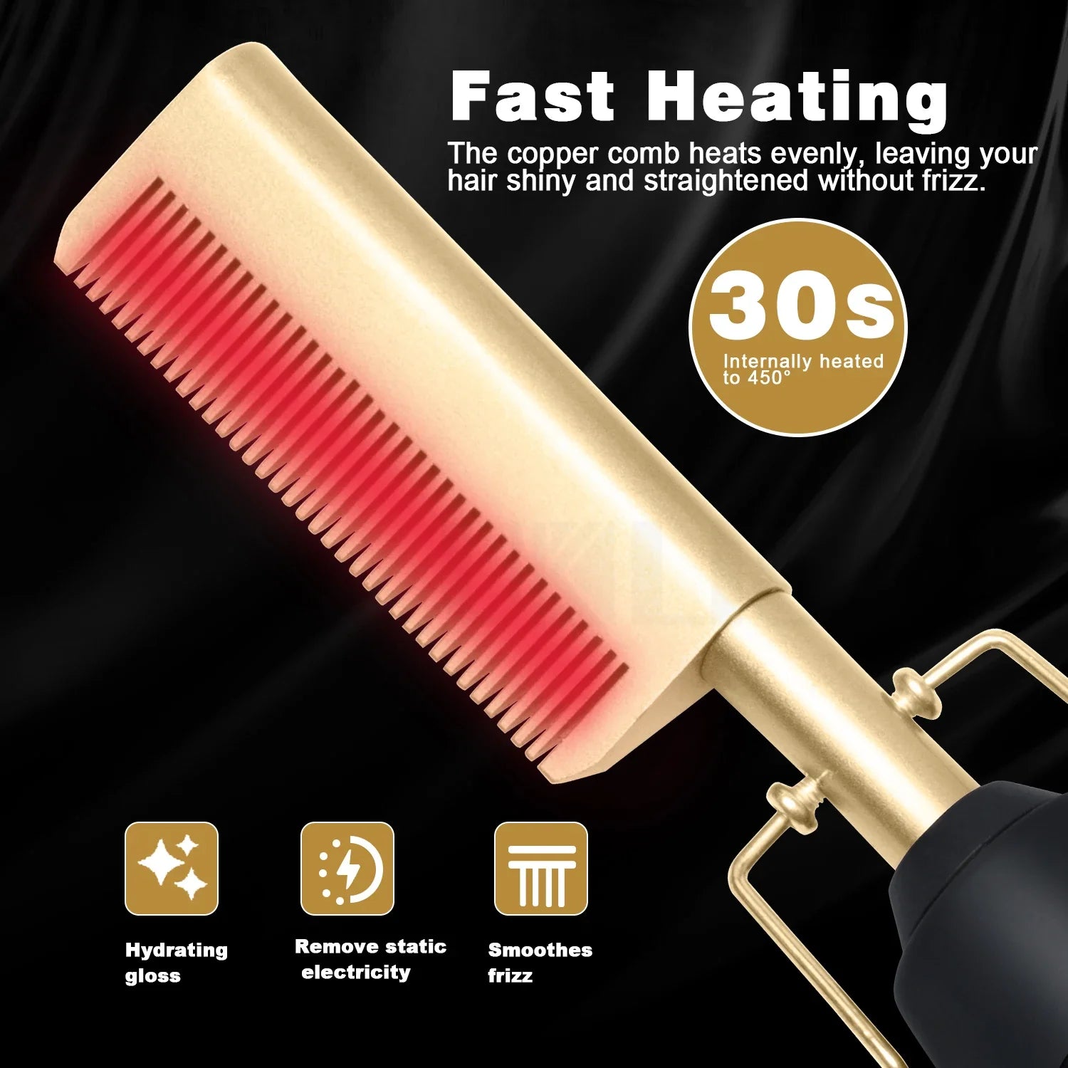 Magic Glide Hot Comb